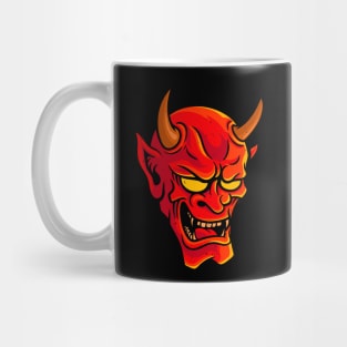 Hannya Oni-Mask Japanese Demon Mug